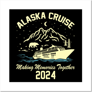 2024 Alaska Cruise, Family Cruise, Matching Cruise Squad, Cruise Travel, Alaska Family Trip Posters and Art
